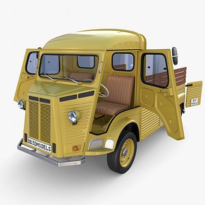40s Van Pick Up with interior v2