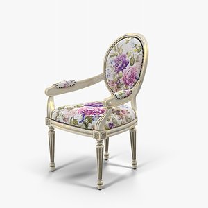 3d model of armchair light
