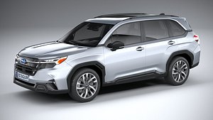 3D Subaru Forester 2025