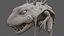 Modelo 3D de baja poligonización de dinosaurio
