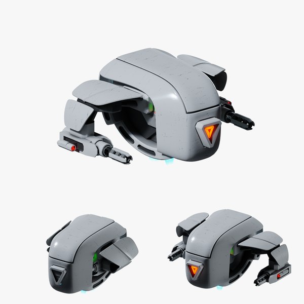 3D drone dron model