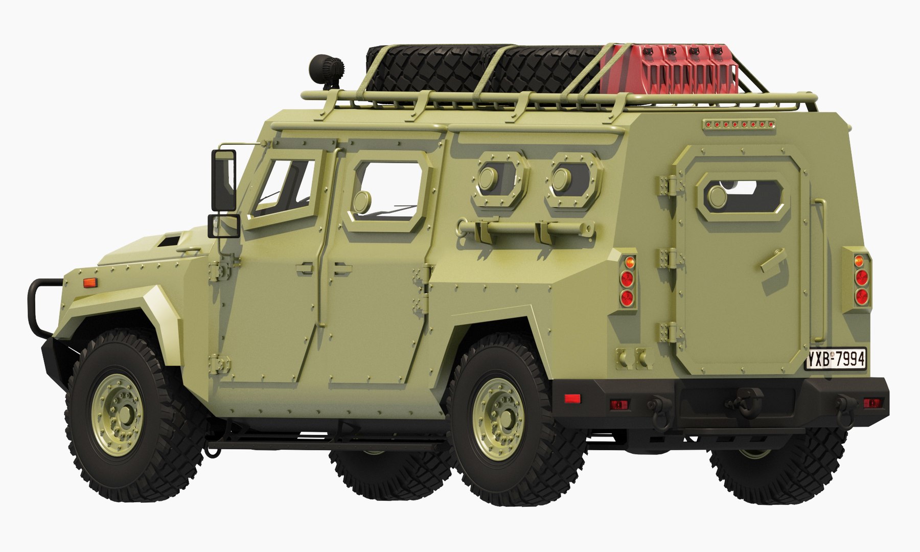 Military vehicle 3D model - TurboSquid 1947062