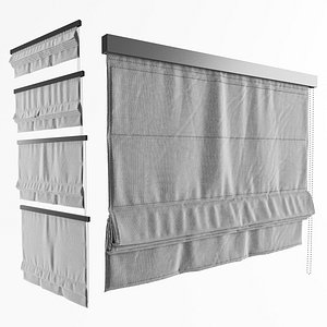 roman curtain shade model