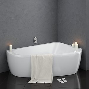 3D bath ravak lovestory ii