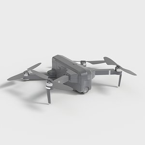 FOLDABLE GPS DRONE 3D model