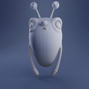 3D model ethan monster - print