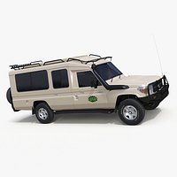 Toyota Land Cruiser Safari Beige Exterior Only
