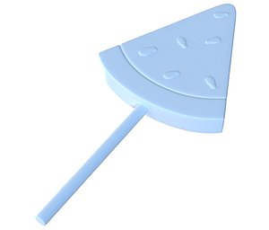Watermelon Lollipop 3D print model 3D model