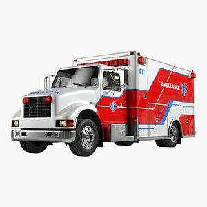 ambulance 3D model