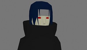 free uchiha itachi 3d model