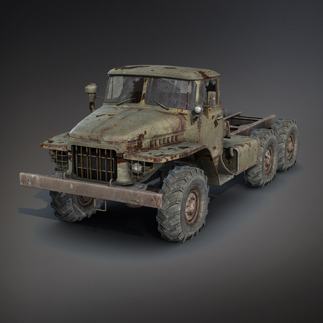 3d low-poly rusty heavy truck model https://p.turbosquid.com/ts-thumb/oO/WgfbhW/0WTBxJQo/ural_02/jpg/1435041863/1920x1080/fit_q87/eea26c5b52122e885ed2db0b2b09b9ec86782273/ural_02.jpg