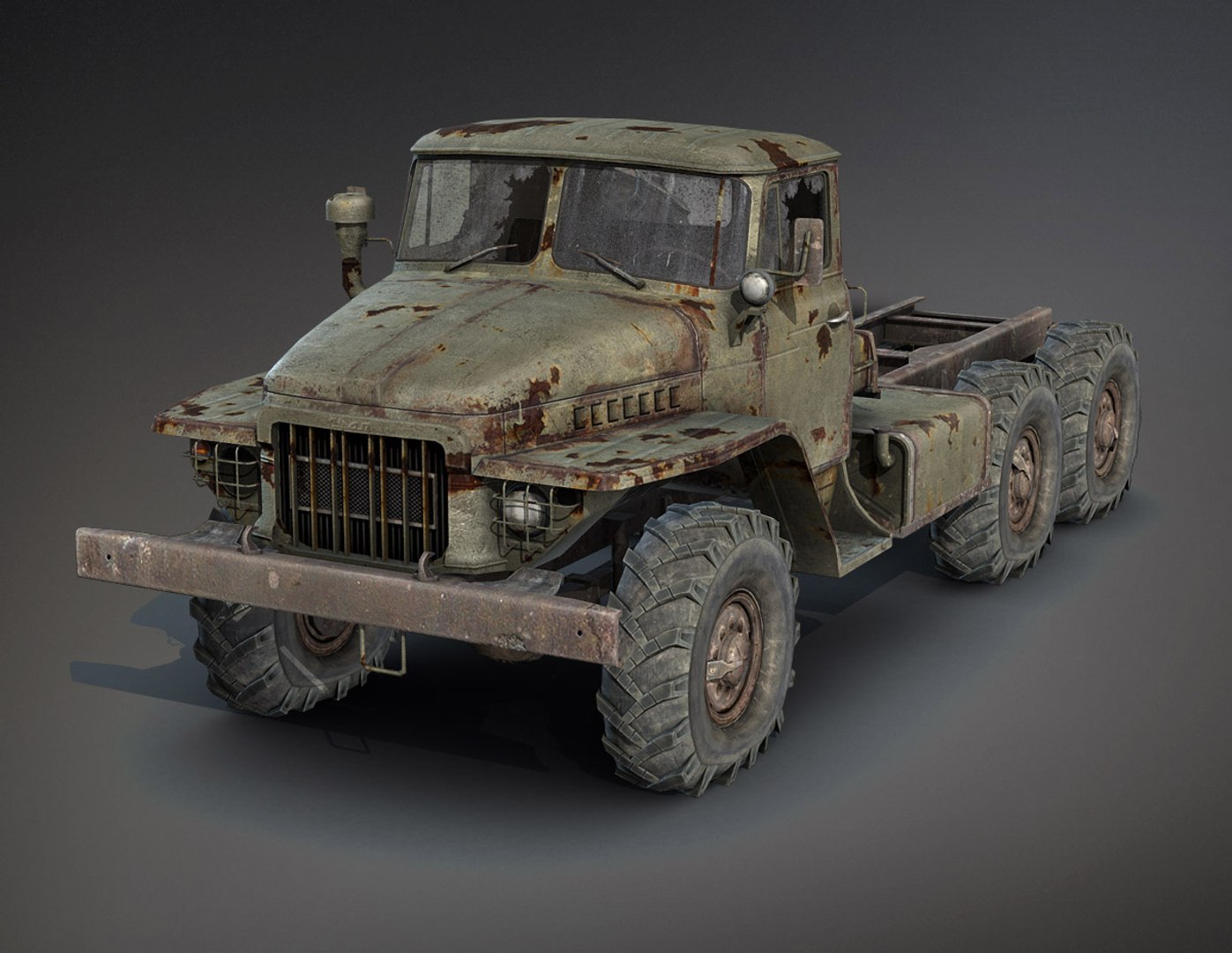 3d low-poly rusty heavy truck model https://p.turbosquid.com/ts-thumb/oO/WgfbhW/1PefNhH2/ural_02/jpg/1435041863/1920x1080/fit_q87/aece0c22e0fc8379f03278a075b56a4efe61317a/ural_02.jpg