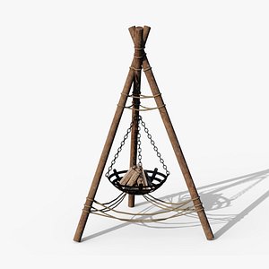 3D Tripod Brazier