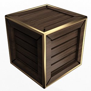 Crate 3D model