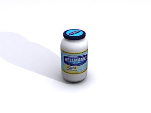 hellmann mayonnaise 3d max