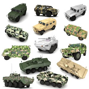Wheeled_Military_Vehicle_Collection