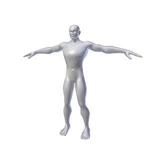 3D Male Basemesh Collection model