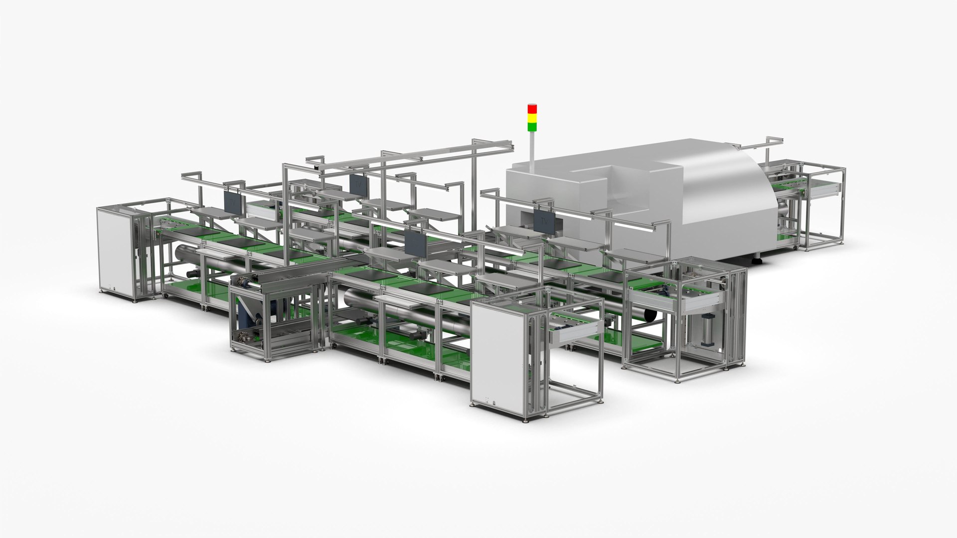 Selective Soldering Production Line Model - TurboSquid 2061257