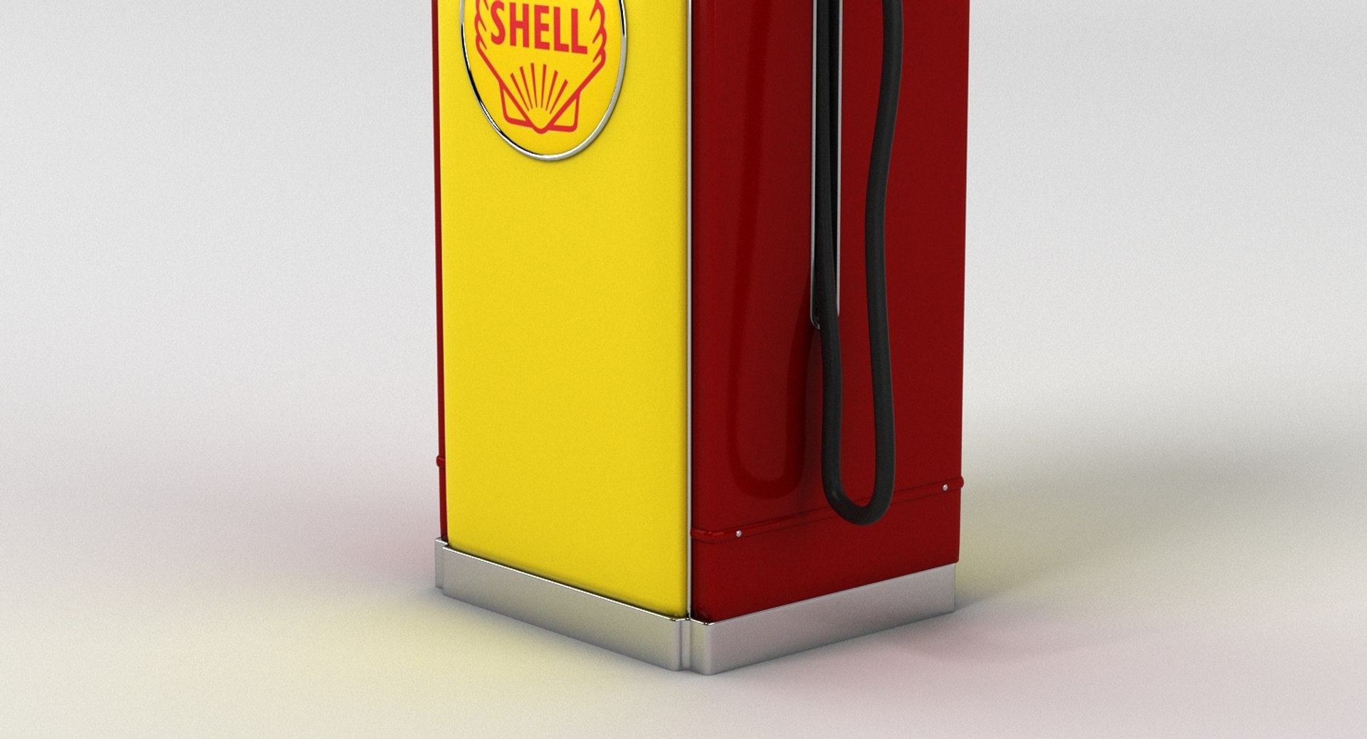 Shell Gas Pump 3D - TurboSquid 1280252