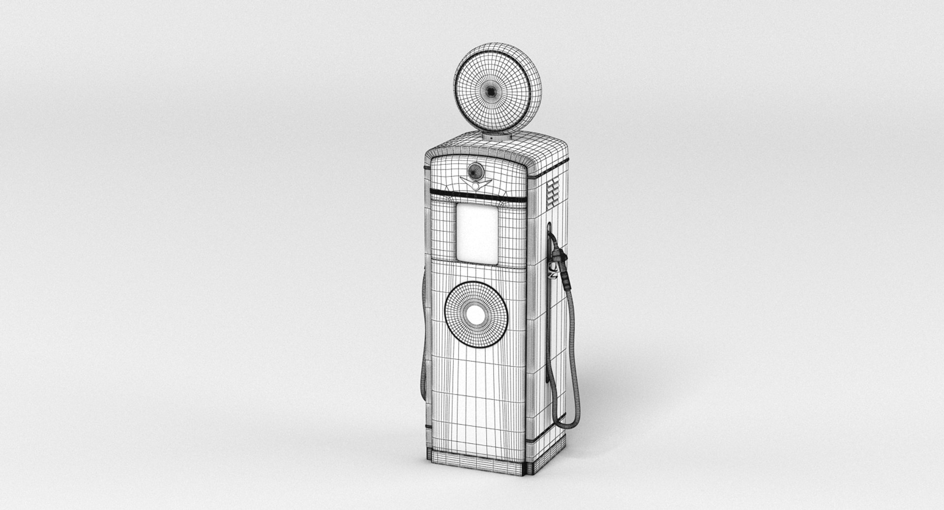 Shell Gas Pump 3D - TurboSquid 1280252