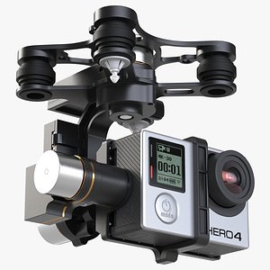 3ds gimbal stabilizer gopro 4