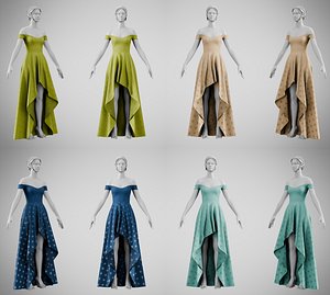 Dress 57 Velvet Colors With Design Collection 1