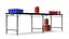 Beer Pong Table Set with Cups Kegs Mockup
