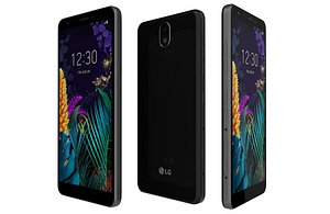 LG K30 2019 Aurora Black Low Poly 3D model