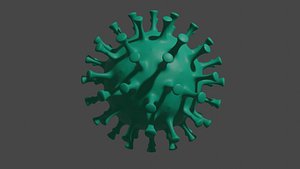 covid-19 pandemic disease 3D