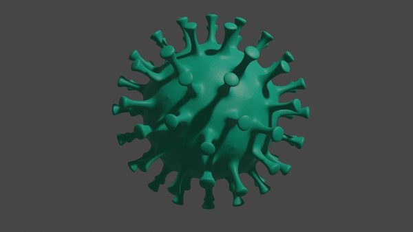 modelo 3d Corona Virus COVID-19 Set Low-poly - TurboSquid 1547987