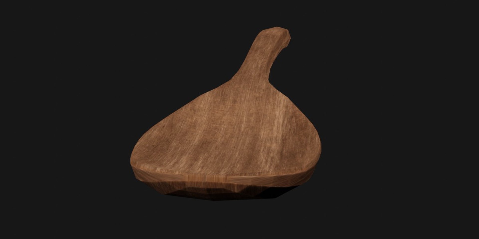 3D Wooden Spoon - TurboSquid 1671315