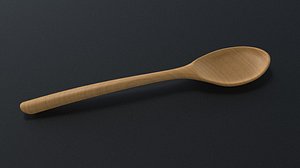 3D wooden spoon