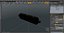 Black Car Intercooler Two Sided Pipes