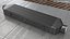 Black Car Intercooler Two Sided Pipes