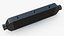 Black Car Intercooler Two Sided Pipes