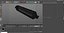 Black Car Intercooler Two Sided Pipes