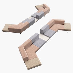 BT design matt modular sofa var 4