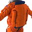 US Astronaut Wearing Advanced Crew Escape Suit ACES