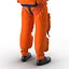US Astronaut Wearing Advanced Crew Escape Suit ACES