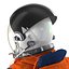 US Astronaut Wearing Advanced Crew Escape Suit ACES