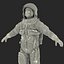 US Astronaut Wearing Advanced Crew Escape Suit ACES