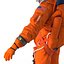 US Astronaut Wearing Advanced Crew Escape Suit ACES