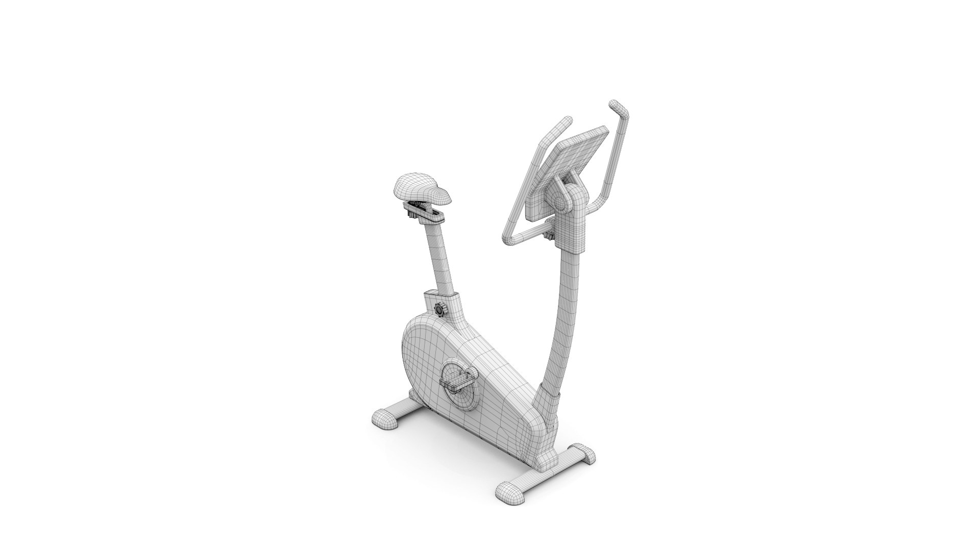 3D Cycle Machine Gym Bike TurboSquid 1738612