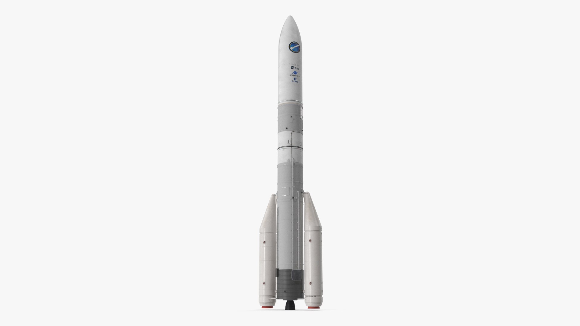 ESA Ariane 6 Rocket A62 3D model preview