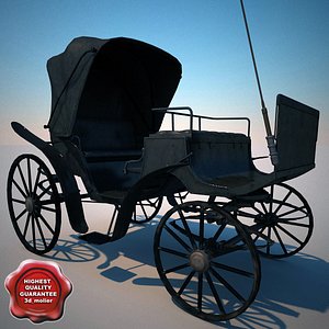 carriage v2 3d model