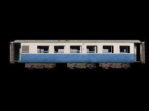 3d model thai train