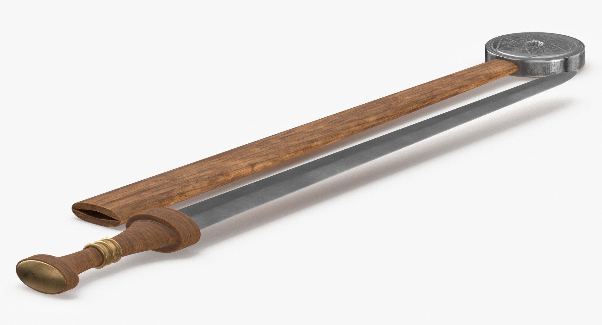 3D Roman Spatha Sword 02 - TurboSquid 2188922