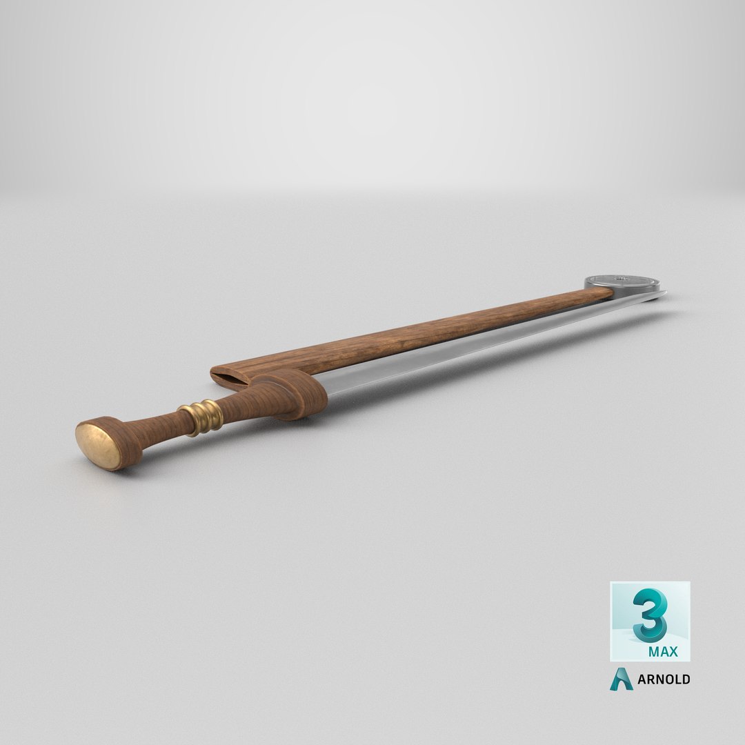 3D Roman Spatha Sword 02 - TurboSquid 2188922