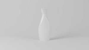 Bodi lotion bottle 3D model