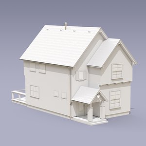 Low Poly Residential Building